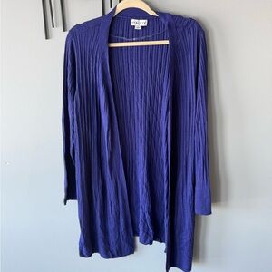 Ava & Viv Bright Purple Women's Cardigan